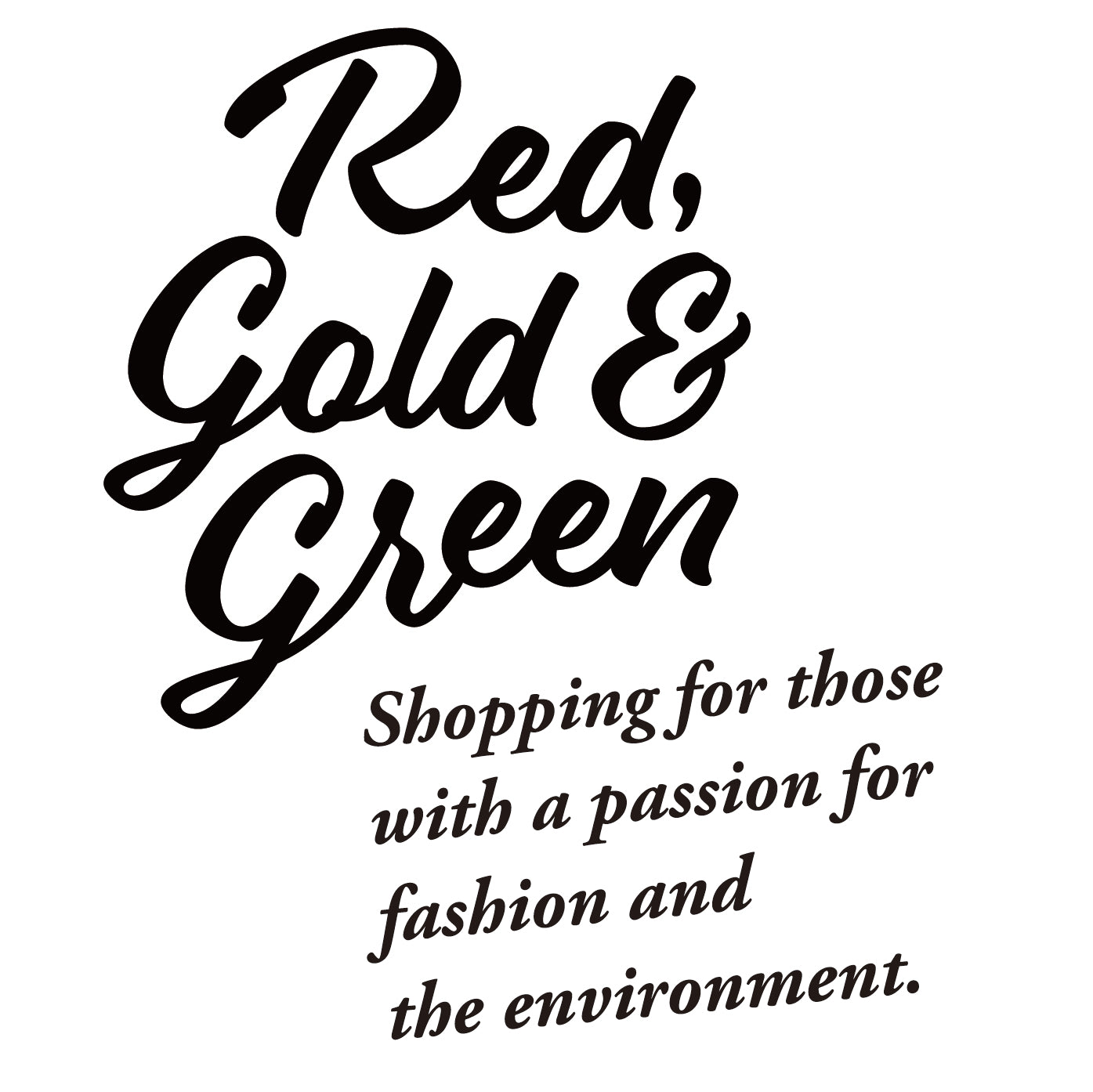 Red, Gold & Green
