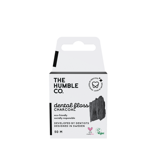 デンタルフロス チャコール