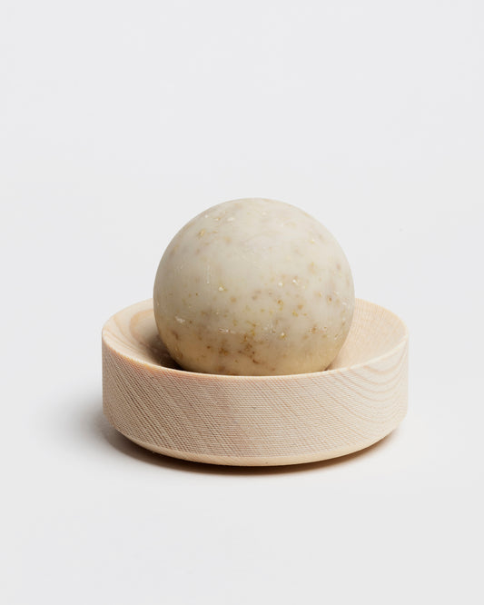 Soap set Round natural Pine-oatmeal