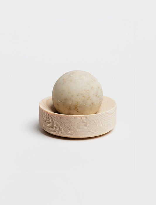 Soap set Round natural Pine-oatmeal